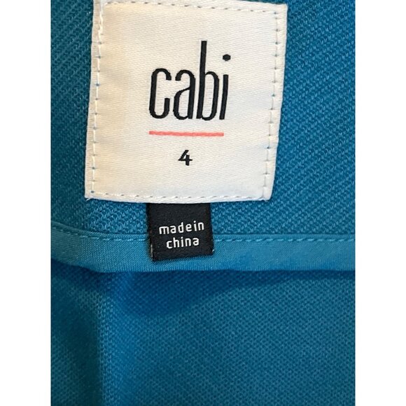 Cabi Blue Teal Pencil Skirt • Women’s 4 • Work Career Mini - Picture 10 of 12